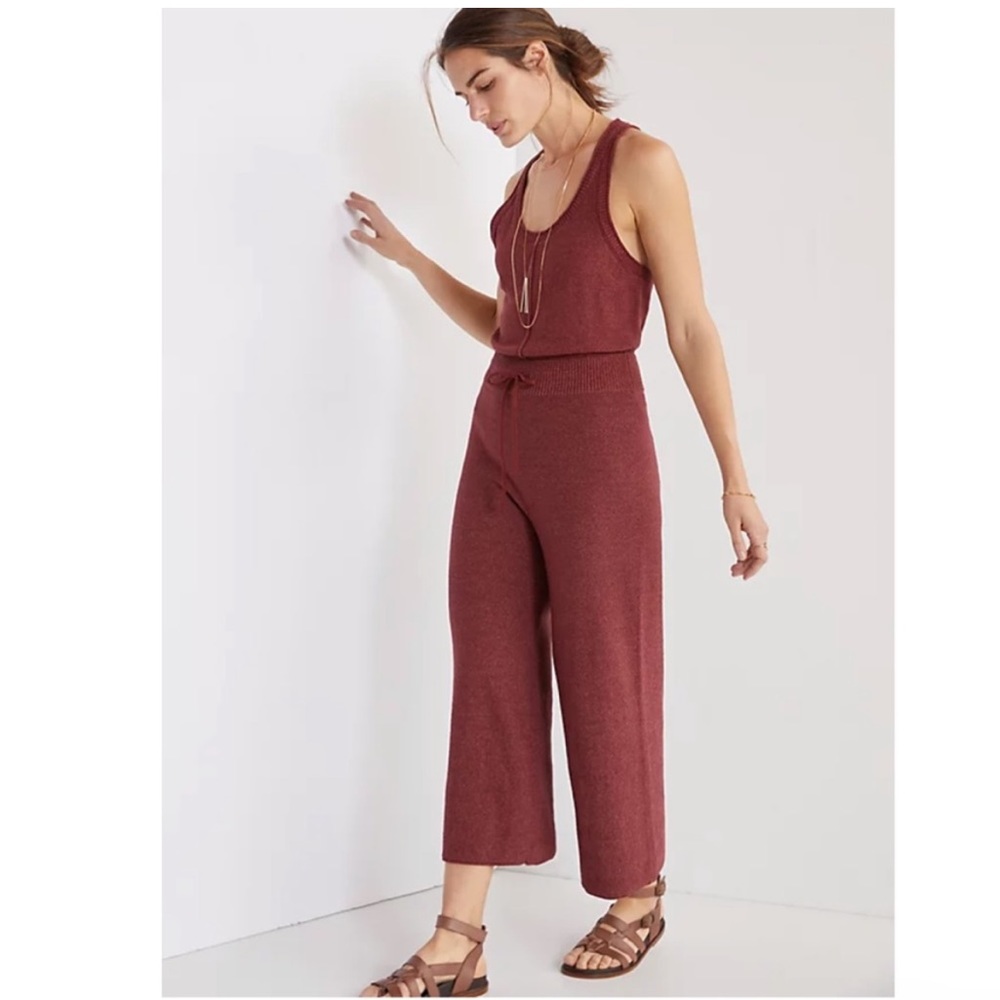 daily practice anthro knit jumpsuit